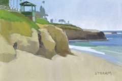 Green Hut Along La Jolla Coast Green Hut Along La Jolla Coast