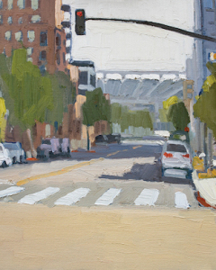 Heading to Petco Park Heading to Petco Park