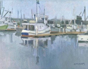 Docked Fishing Boats Docked Fishing Boats