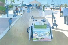 At the Embarcadero At the Embarcadero