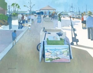 At the Embarcadero At the Embarcadero