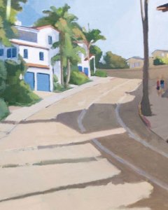 Looking Up Cave Street Looking Up Cave Street