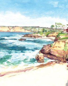 La Jolla Coastline La Jolla Coastline