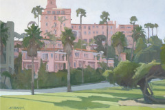 La Valencia Hotel From Scripps Park La Valencia Hotel From Scripps Park