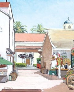 Looking Toward Immaculate Conception Church Looking Toward Immaculate Conception Church