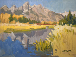 Grand Tetons at Schwabacher Landing Grand Tetons at Schwabacher Landing