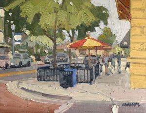 La Mesa Blvd.<br />at Palm Ave.