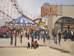 Belmont Park on a<br />Saturday Afternoon