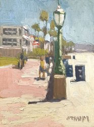 South Mission Beach Along Ocean Front Walk