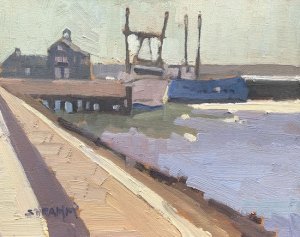 Dropping Off Fish at Market St. Pier