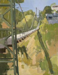 Spruce Street<br />Suspension Bridge Spruce Street<br />Suspension Bridge