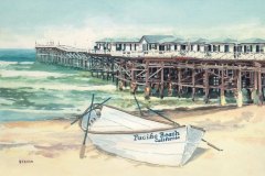 Crystal Pier<br />in Pacific Beach