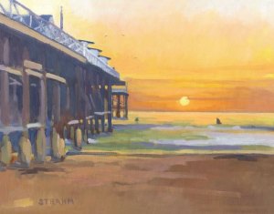 Beach Sunset<br />at Crystal Pier Beach Sunset<br />at Crystal Pier