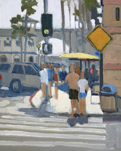 Walking to the Pier Walking to the Pier