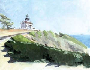 Lookout at<br />Point Loma Lighthouse Lookout at<br />Point Loma Lighthouse